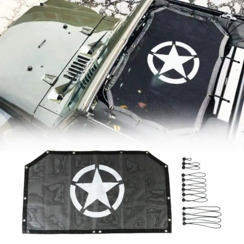 The sun network for Jeep Wrangler JL/JT half size