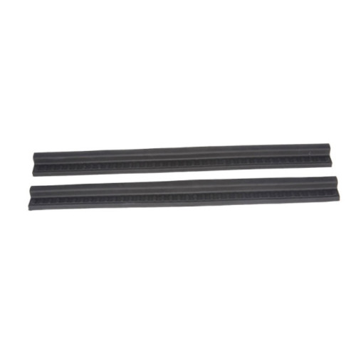 Black door entry sill guard for TJ