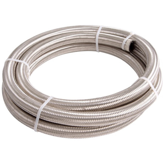 100 Series Braided S/S Rubber lined Hose -8AN - 1m