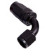 100 Series Swivel Taper 90° Hose End -8AN - Black Finish