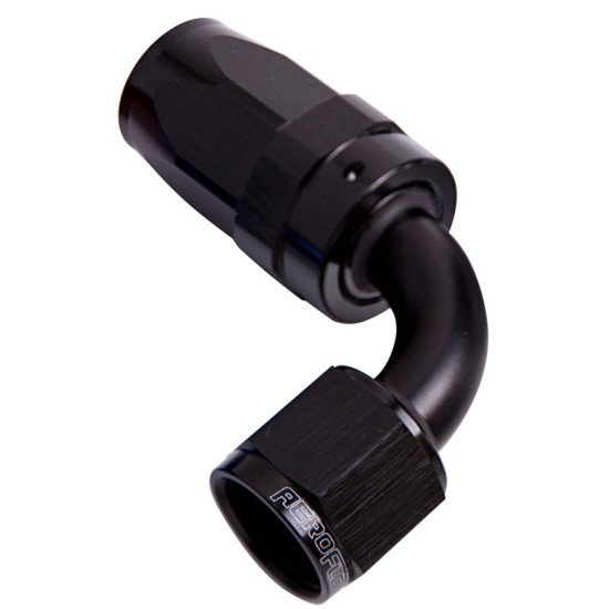 100 Series Swivel Taper 90° Hose End -16AN - Black Finish 100 Series Swivel Taper 90° Hose End -16AN - Black Finish