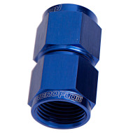 Straight Female Swivel Coupler -8AN - Blue Finish