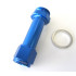 Carburettor Adapter - Female -8AN - Blue Finish. Suit Holley