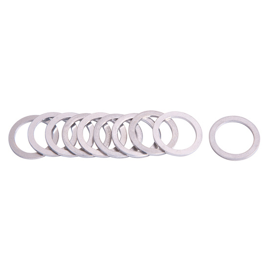 Aluminium Crush Washer Kit M6-M24  - Kit Contains 10 of Each Size