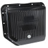 Black Transmission Pan - Suit GM TH350, Deep Pan With Drain Plug