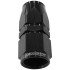 200 / 570 Series PTFE Straight Hose End -8AN - Black Finish. Suit 200 Series Hose