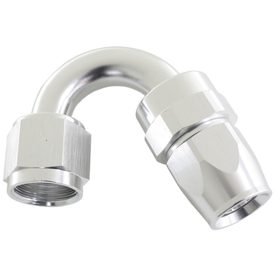 200 Series PTFE 150° Hose End -4AN - Silver Finish. Suit 200 Series Hose