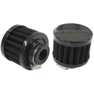 Black Clamp On Breather 2" (50.8mm) O.D. x 1-1/2" (38mm) High, 5/8" (16mm) Flange Inside Diameter