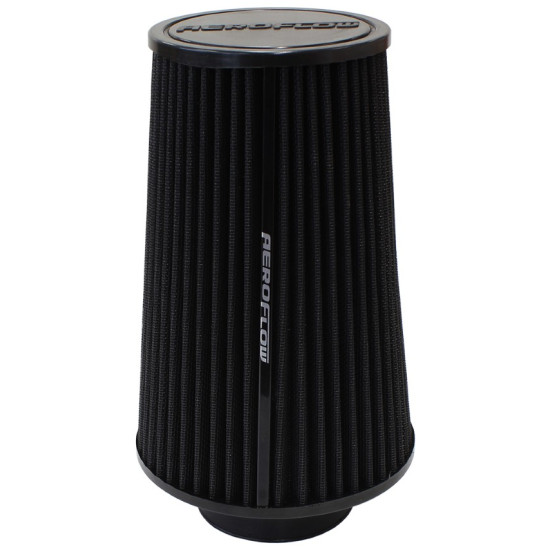 Universal Tapered 3" (76mm) Clamp-On Filter - 9 in  H x 6 in  Base OD x 4.625 in  Top OD