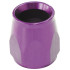 PTFE Style Hose End Socket -3AN - Purple Finish. Suit 200 & 570 Series Fittings Only