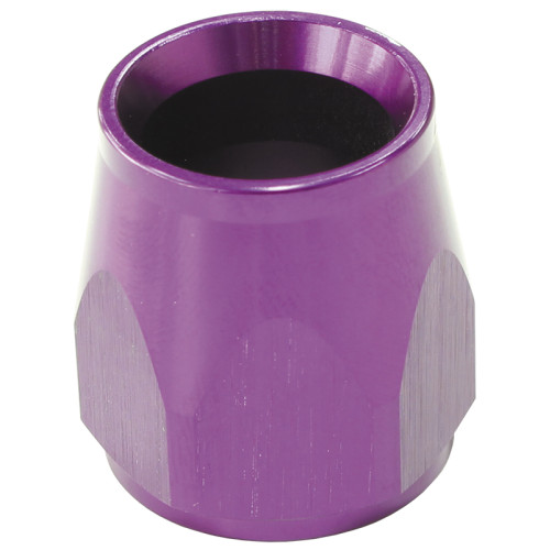 PTFE Style Hose End Socket -8AN - Purple Finish. Suit 200 & 570 Series Fittings Only
