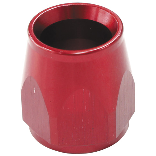 PTFE Style Hose End Socket -8AN - Red Finish. Suit 200 & 570 Series Fittings Only