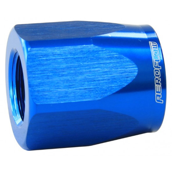 Taper Style Hose End Socket -8AN - Blue Finish. Suit 100 & 150 Series Fittings Only