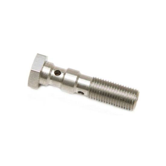 Stainless Steel Double Banjo Bolt M10 x 1.0mm - 38mm