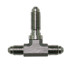 Stainless Steel Tee Bulkhead -3AN -