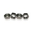 Stainless Steel Bulkhead Nut -4AN -  One per Packet
