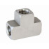 S/S Inverted Female T-Block - 3 x 3/8"-24 inverted seat