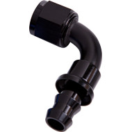 400 Series Push Lock 90° Hose End -10AN - Black Finish. Suits 400 Series Hose