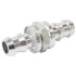 Male to Male Barb Push Lock Adapter -6 - Silver Finish