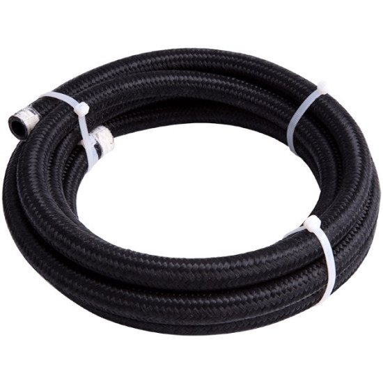 450 Series Black Braided Light Weight Hose -12AN - 2m