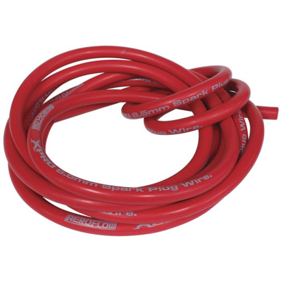 Xpro Red 8.5mm Spiral Core Spark Plug Wire - 10 metre