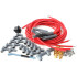 Xpro Universal 8.5mm V8 Ignition Lead Set with Multi-angle Boots Spark Plug Wires - Red  - Suit Standard & HEI Caps
