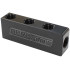 Compact Distribution Block - 1 In - 6 Out, All Ports 1/8"NPT, Black Finish