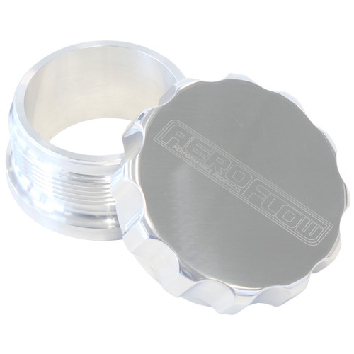 3" Billet Aluminium Weld-On Filler with Polished Cap -