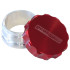 3" Billet Aluminium Weld-On Filler with Red Cap -