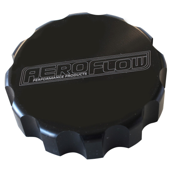 Billet Radiator Cap Cover -  Suit Large Cap, Black Finish