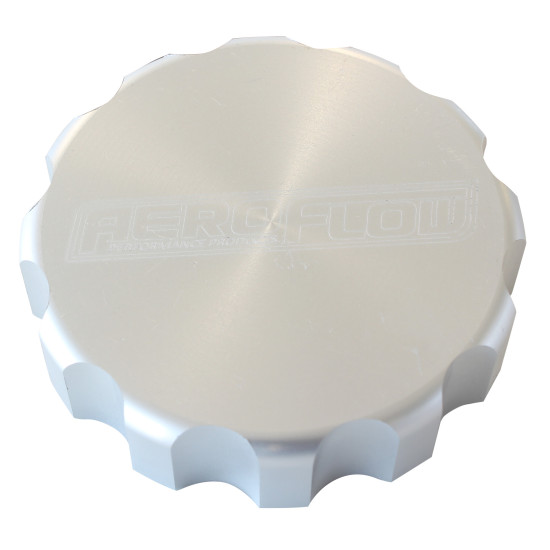 Billet Radiator Cap Cover -  Suit Large Cap, Silver Finish