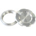 Low Profile Billet Aluminium Filler Cap & Bung - 2" Female weld-on bung - Raw Cap