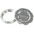 Low Profile Billet Aluminium Filler Cap & Bung - 2-1/2" Female weld-on bung