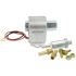 Super Low Pressure In-Line (Facet) Carburettor Fuel Pump 25 GPH @ 4 Psi, 1/8" NPT Inlet/Outlet, Metal Body