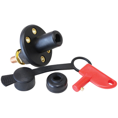 Battery Isolator Switch - 12 volt, with Red key