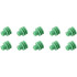 Replacement Weatherpack Wire Seal - Green Suit 14-16 AWG Wire, 10-Pack