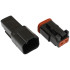 WeatherTight Connector - 2 Pin Connector Suit 14 AWG Wire