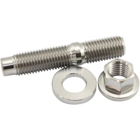 M10 x 1.25mm Titanium Stud, Nut and Washer Kit
