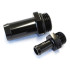 Replacement Fittings for Power Steering Tanks - Suit AF77-1025BLK, Black Finish