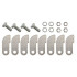 Replacement Merge Collector Tabs - X8 Tabs & X4 Bolts