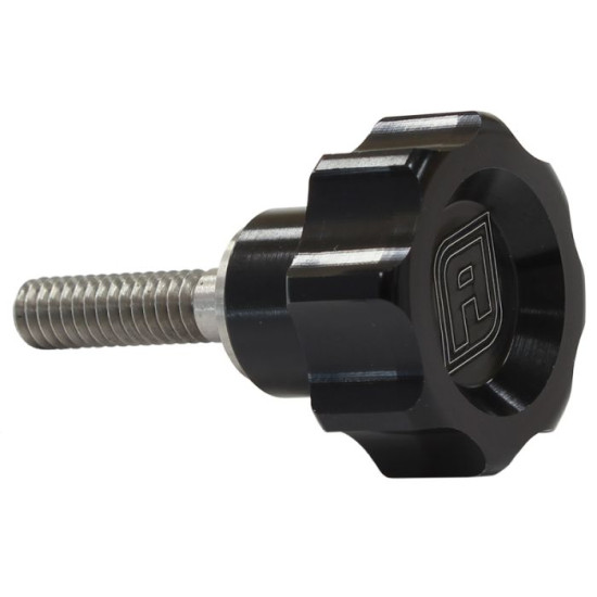 Replacement Hold Down Knobs - Black - Suit Aeroflow Bottle Brackets AF6400