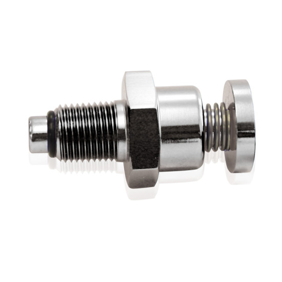 Blower Relief Valve 7/16" - Silver Finish.