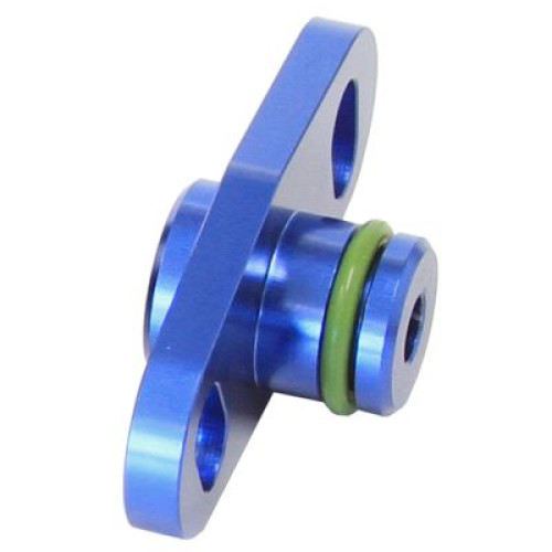 Fuel Rail Adapter (Blue) -  Suit Mitsubishi 16mm Seal & 37-40mm Centres