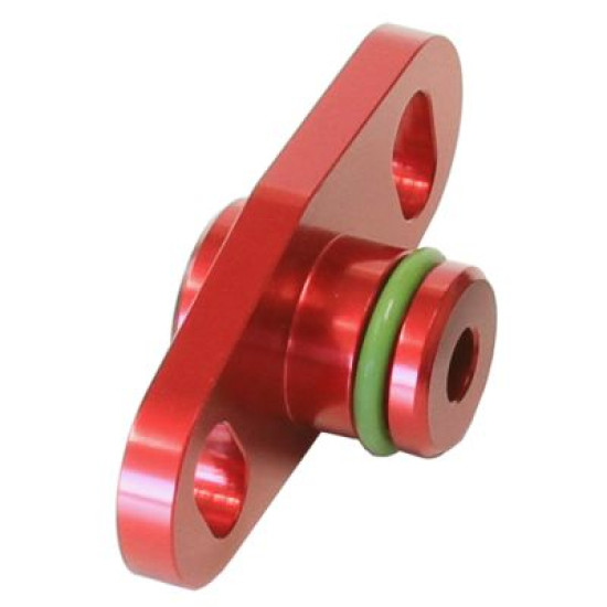 Fuel Rail Adapter (Red) - Suit Mitsubishi 16mm Seal & 37-40mm Centres