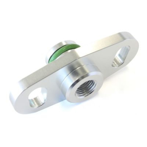 Fuel Rail Adapter (Silver) - Suit Mitsubishi 16mm Seal & 37-40mm Centres