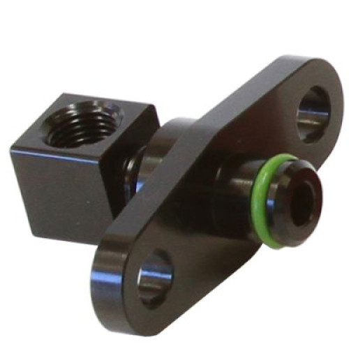 Fuel Rail Adapter (Black) -  Suit Mitsubishi EVO 10 with 40mm Centres