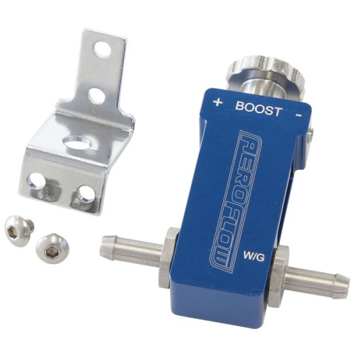 Manual Adjustable Boost Controller Tee - Blue Finish. Manual Adjustable Boost Controller Tee - Blue Finish.
