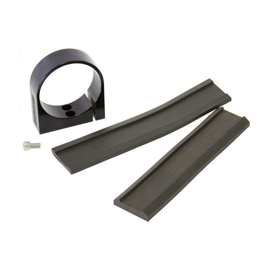 Single Billet Fuel Pump Bracket - Black - Suits Aeroflow/Bosch 044 Fuel Pumps