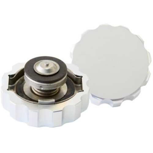 Billet Radiator Cap Large Style suit 42mm Water Neck - Polished Finish.