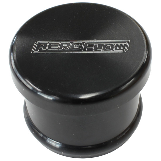 Blow-Off Valve Block-Off Plug - 30mm - Black Finish